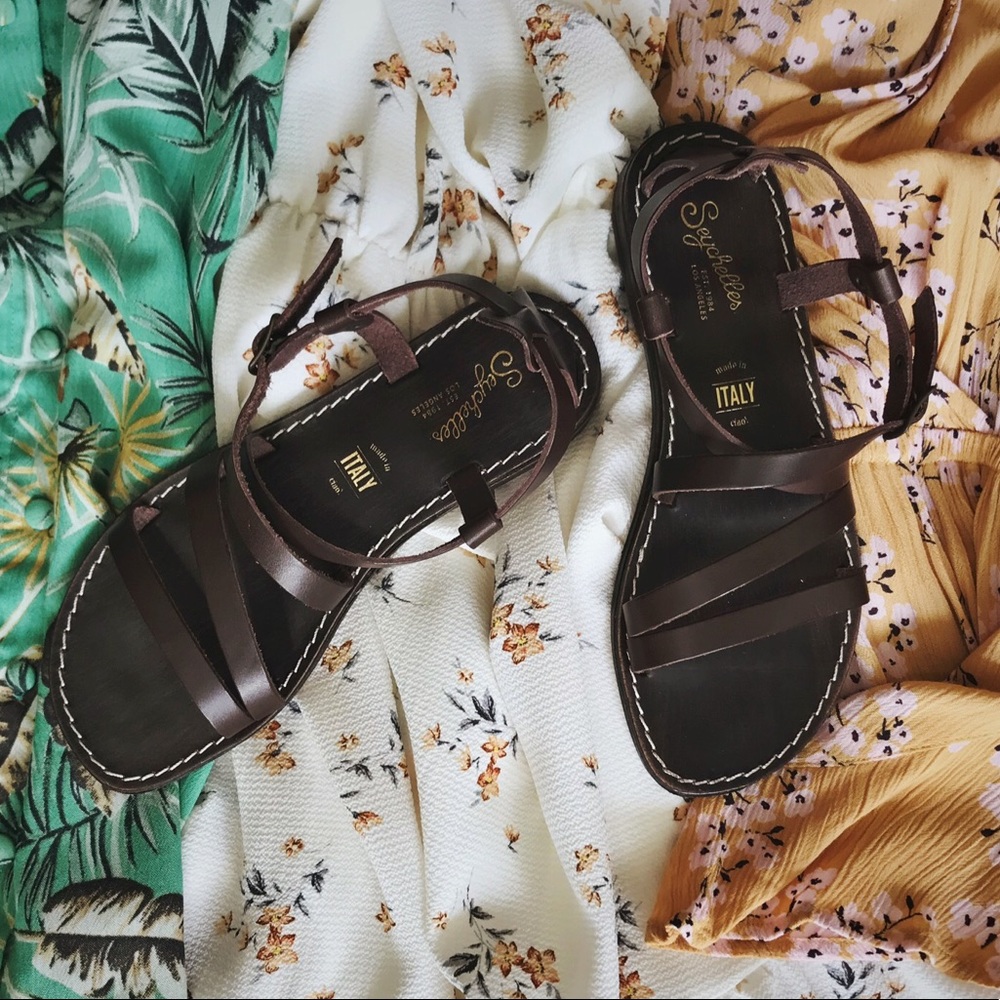Seychelles Upcycle leather sandals